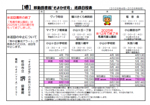 堺2（4月から8月）